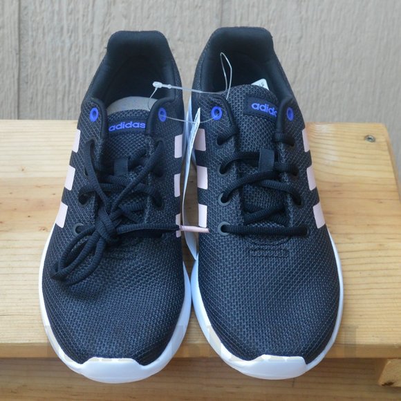Black adidas Ladies' Lite Racer Clean 2.0. - Picture 3 of 6